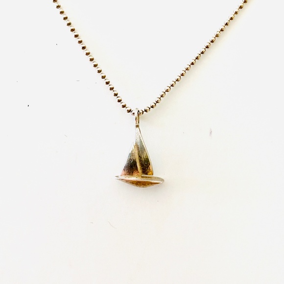 Sailboat Necklace Catherine Weitzman Sterling Silver - Picture 1 of 2